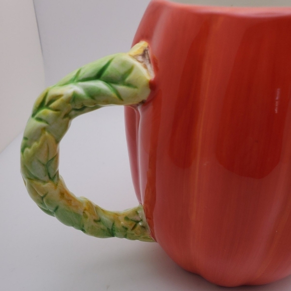 Susan Winget Halloween Pumpkin Mug Jack o Lantern Holiday - Picture 3 of 7